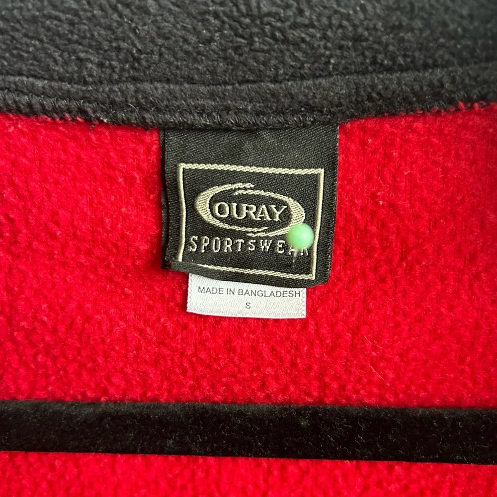 Ouray Sportswear Fleece Red Vest - Picture 5 of 5